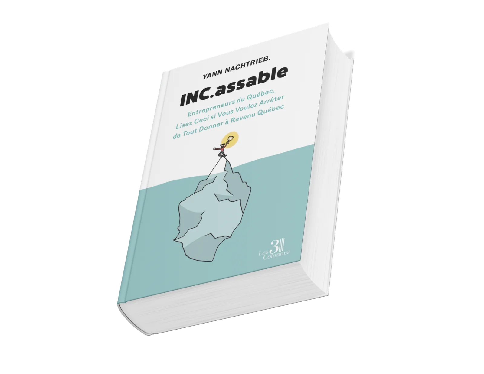 Le livre INC.assable de Yann Nachtrieb, éditions Les 3 Colonnes