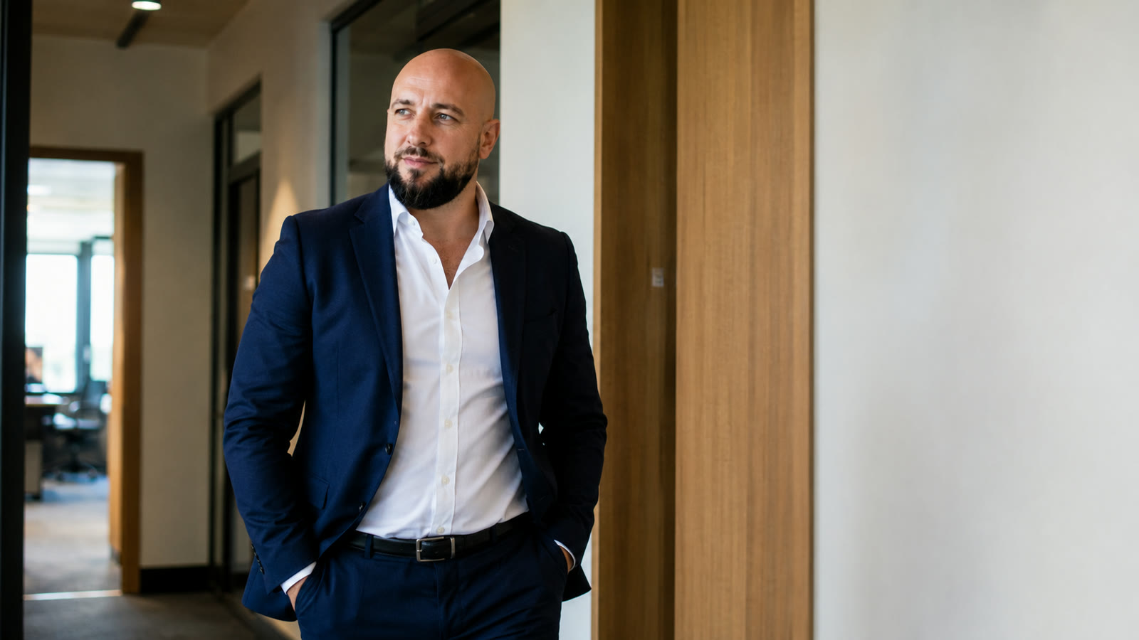 Yann Nachtrieb dans son bureau